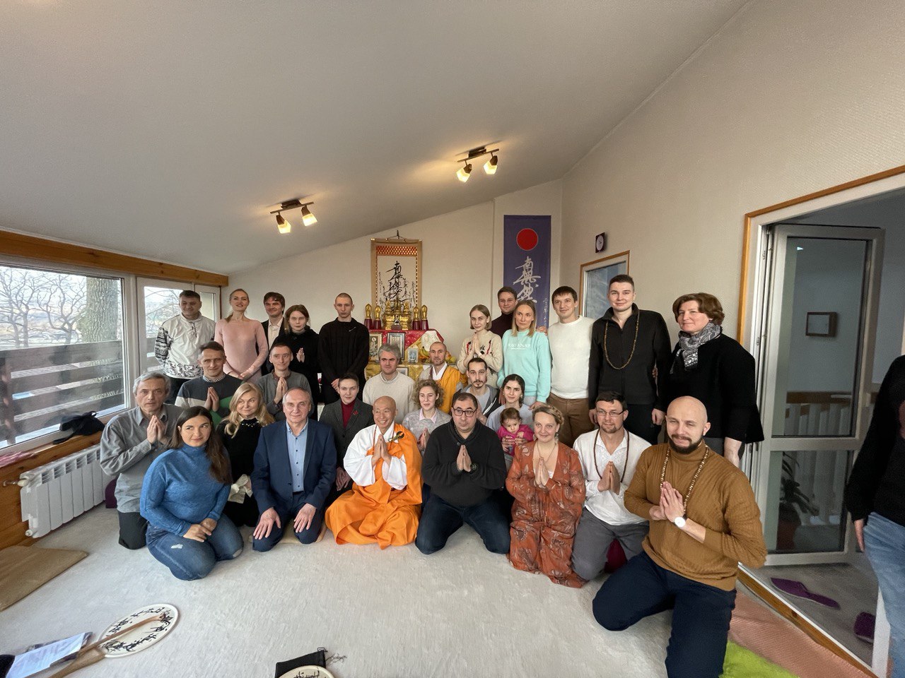 A shared meditation practice before 2014